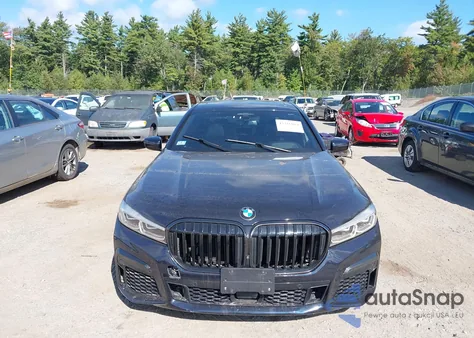 2022 BMW 750 I xDrive z USA, uszkodzony, nr VIN WBA7U2C00NCG91224
